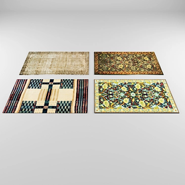 Ethnic Style Carpets 3D model image 1 