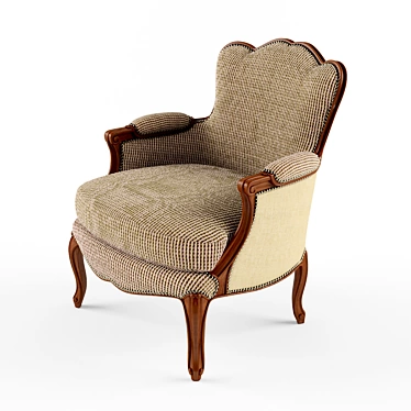 Elegant Gillesnouailhac Bergere 3D model image 1 