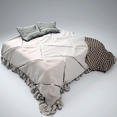 CozyDreams Bed Cover 3D model image 1 