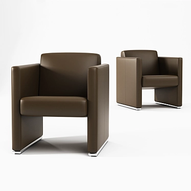 Elegant Bolero Chair 2810 3D model image 1 
