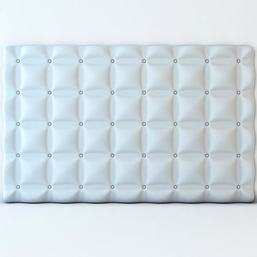 Modern 3D Wall Panel 3D model image 1 