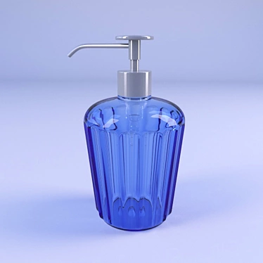 Sleek Ceramic Soap Dish 3D model image 1 