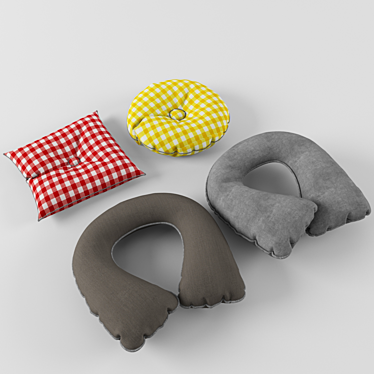 Title (English): Head Pillow 3D model image 1 