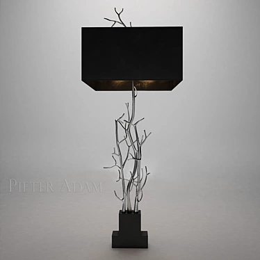 Twiggy Table Lamp: Pieter Adam Design 3D model image 1 