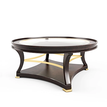 Elegance in Simplicity: St James Middle Table 3D model image 1 