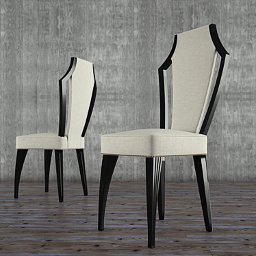 Comfort Seat: Stylish and Ergonomic Chair 3D model image 1 