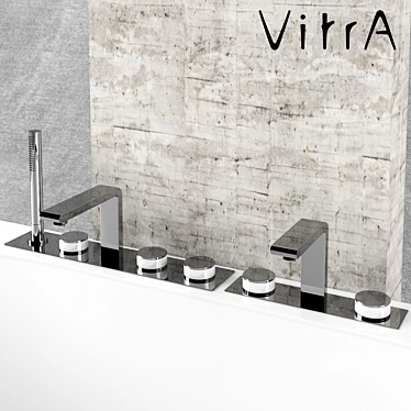 Vitra Memoria Mixer: Effortlessly Elegant 3D model image 1 