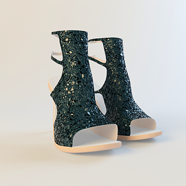 Elegant Women's Footwear 3D model image 1 