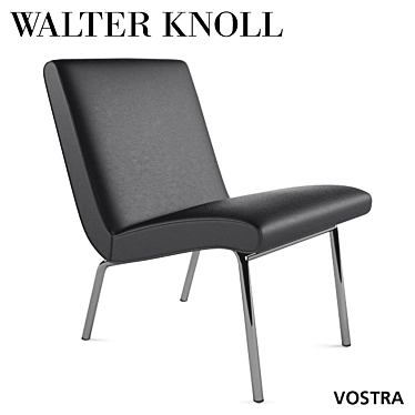 Elegant Vostra Chair by Walter Knoll 3D model image 1 