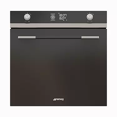 Sleek Smeg PV164CN Hob 3D model image 1 