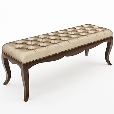 Elegant Pregno Bench H6TR 3D model image 1 