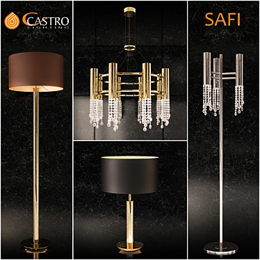 SAFI: Elegant Lighting Collection 3D model image 1 