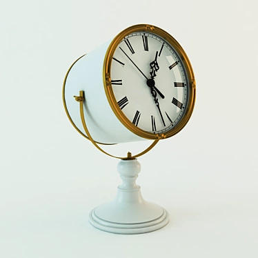 Astro Time  Telescope-inspired Clock 3D model image 1 