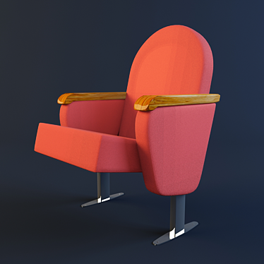 Theater Seat for Ultimate Comfort 3D model image 1 