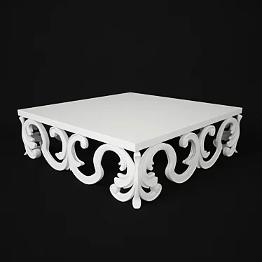 Coffee table Christopher Guy ACANTHUS 2014 76-0190 White Lacquer