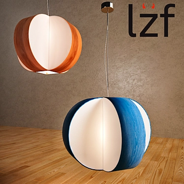 LZF Carambola Pendant Light: Modern Elegance for your space 3D model image 1 