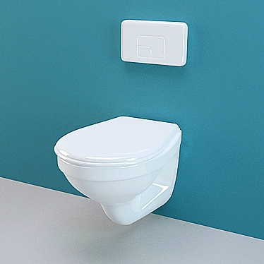 FlushMaster Toilet Format 3D model image 1 