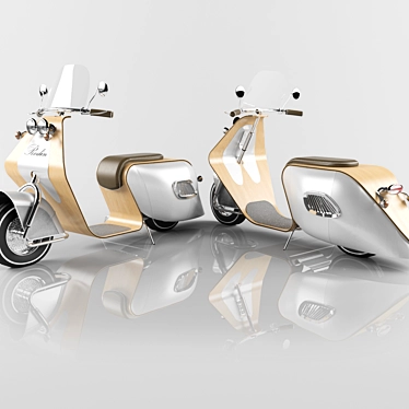 Self-made Scooter, 220,000 Polygons 3D model image 1 