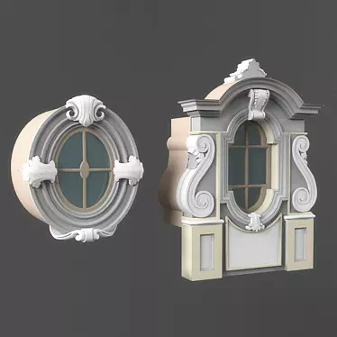 Classic Roof Windows 3D model image 1 