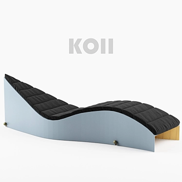 ErgoLoung KOII: Comfortable, Durable, Stylish 3D model image 1 