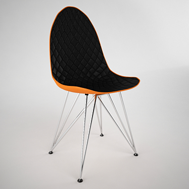Racing-inspired Formula Chair 3D model image 1 