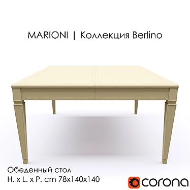 MARIONI | BERLINO dining table