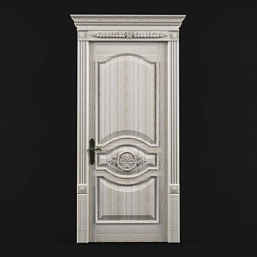 Elegant Versailles Door 3D model image 1 