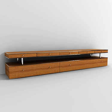 Classy TV Stand 3D model image 1 