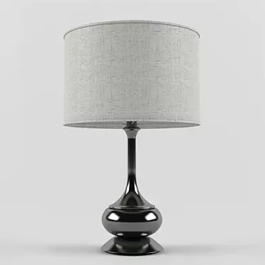 Elegant Illumination: Modern Table Lamp 3D model image 1 