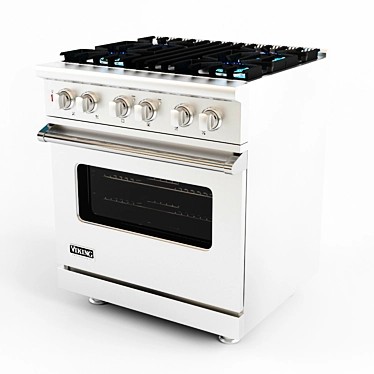 Viking 30-5 VGCC Gas Range 3D model image 1 