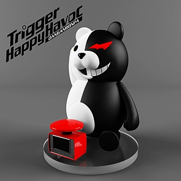 Ultimate Despair: Monokuma 3D model image 1 