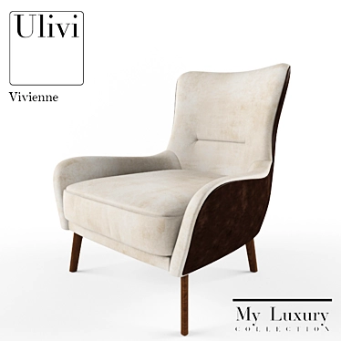 Elegant Vivienne Chair by Ulivi 3D model image 1 