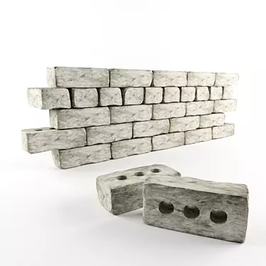 Vray 2014 Model Brick 3D model image 1 