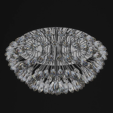 Chiaro Crystal Ceiling Chandelier 3D model image 1 