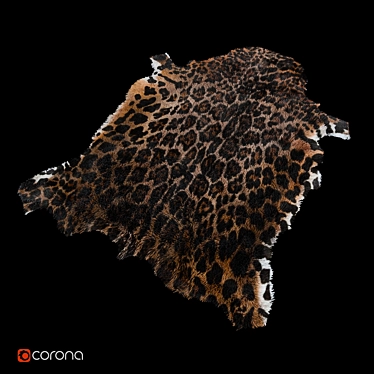 Geometric Wool Fur Animal Skin 3D model image 1 