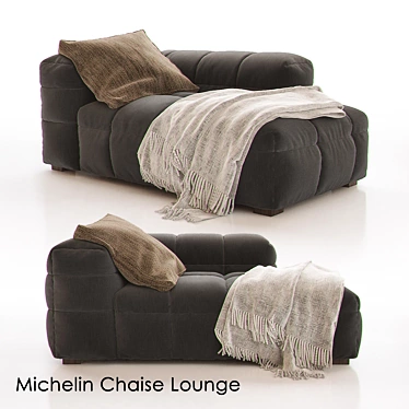 Michelin Chaise Lounge: Sleek Design by Arik Ben Simhon 3D model image 1 