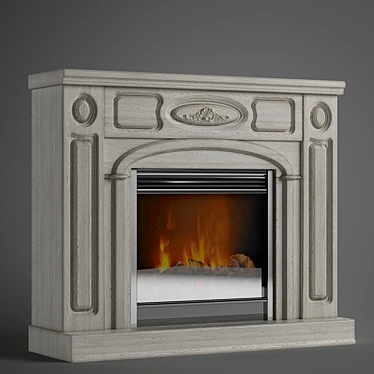 Elegant Fire Charm: Dimplex Florance 3D model image 1 