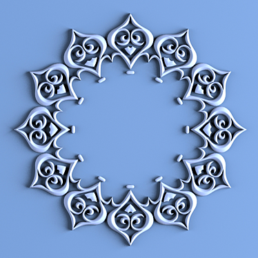 3D Decorative Panel 3D model image 1 