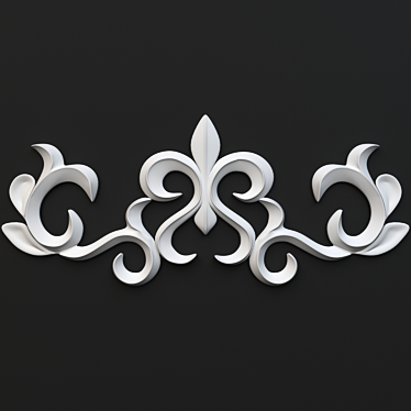 Kazakh Ornament: Traditional Elegance 3D model image 1 