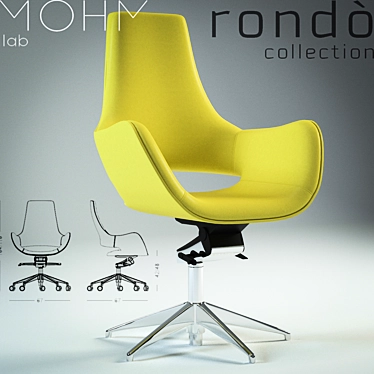 Stunning 1200x1200 Rondo Chiar 3D model image 1 