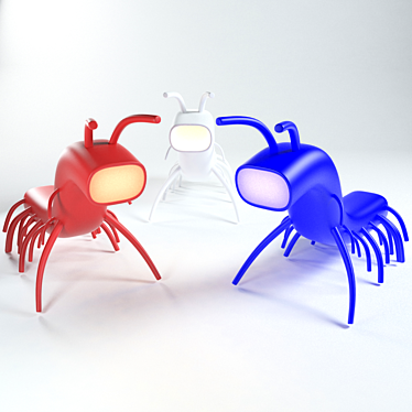 Bug Lamp: Quirky Table Light 3D model image 1 