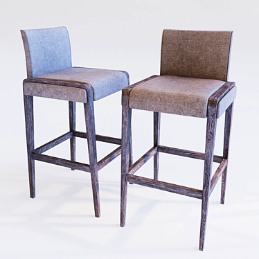 Modern Jil Bar Stool 3D model image 1 