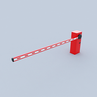 SmartPark Automatic Parking Barrier 3D model image 1 