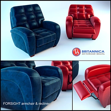 Armchair and chair Recliner Forsight