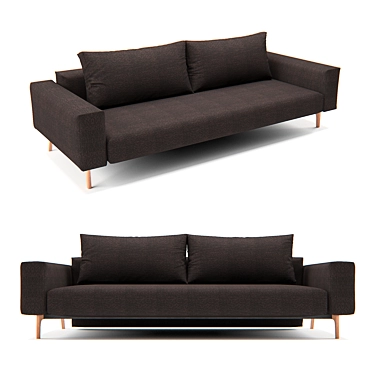 INNOVATION Idun Sofa Bed: Stylish & Versatile 3D model image 1 