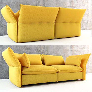 Mariposa Sofa: Stylish Comfort for Your Home 3D model image 1 