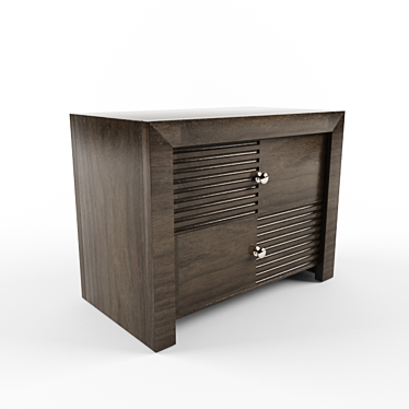 Elegant Elmwood London Side Table 3D model image 1 