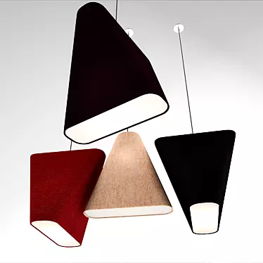 Steve Jones' Wool Dome Lamp 3D model image 1 