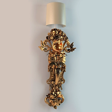 Classic Wall Sconce 3D model image 1 