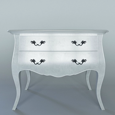 Sylvia Silver Chest of Drawers